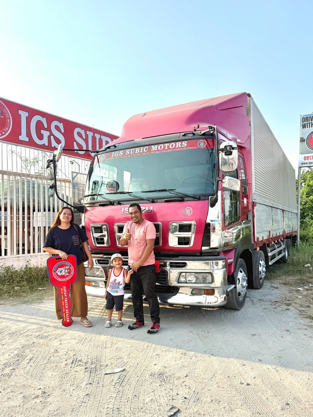 Truck sold and delivered by Subic Motors — 10