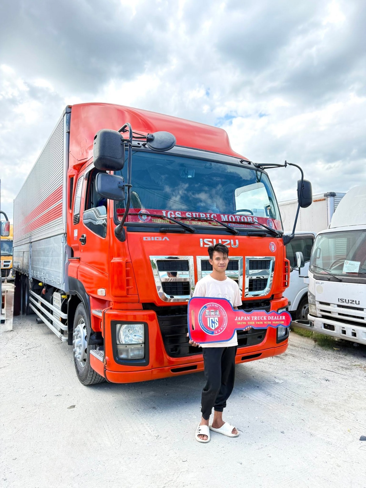 Truck sold and delivered by Subic Motors — 11