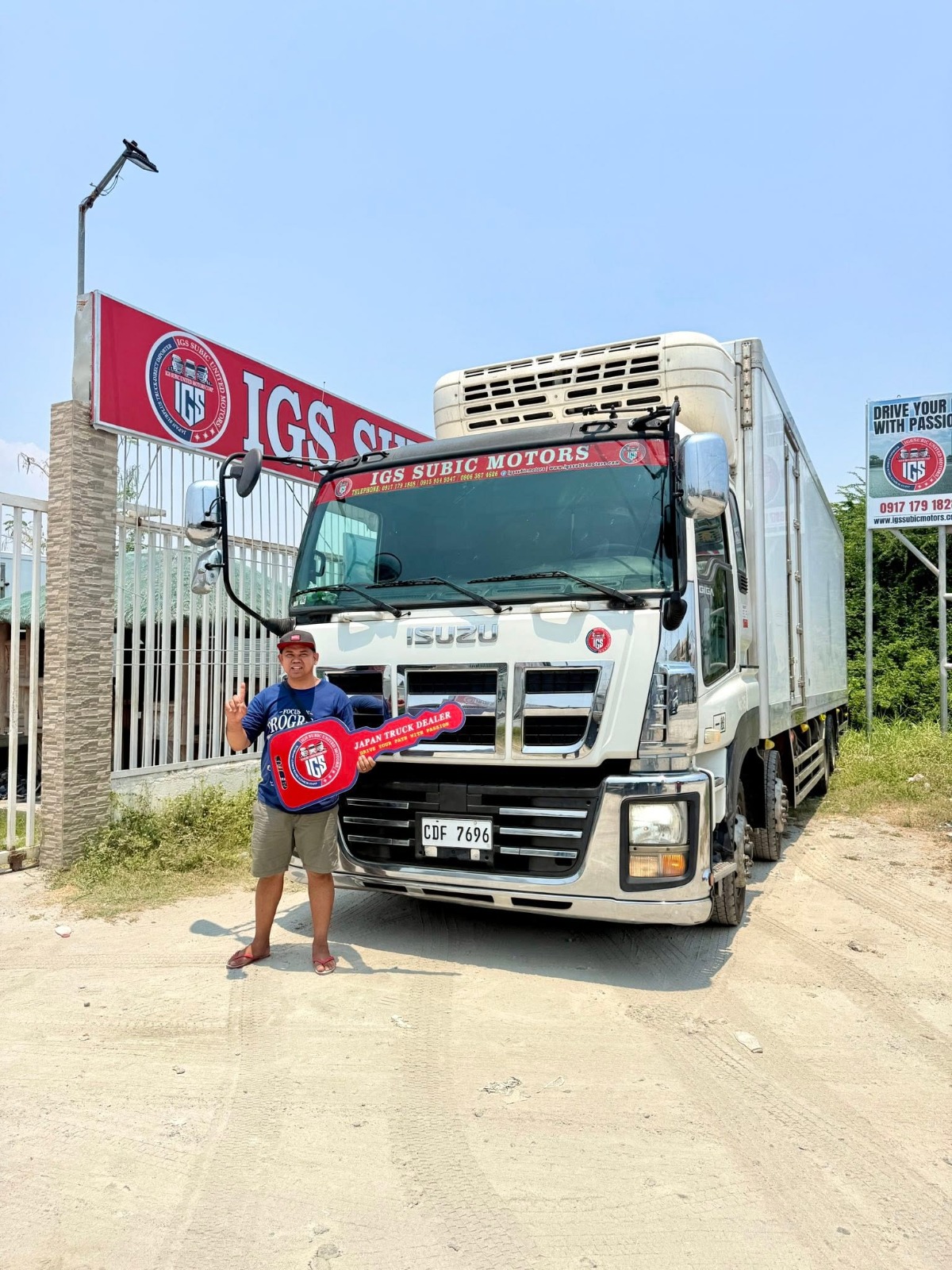 Truck sold and delivered by Subic Motors — 12