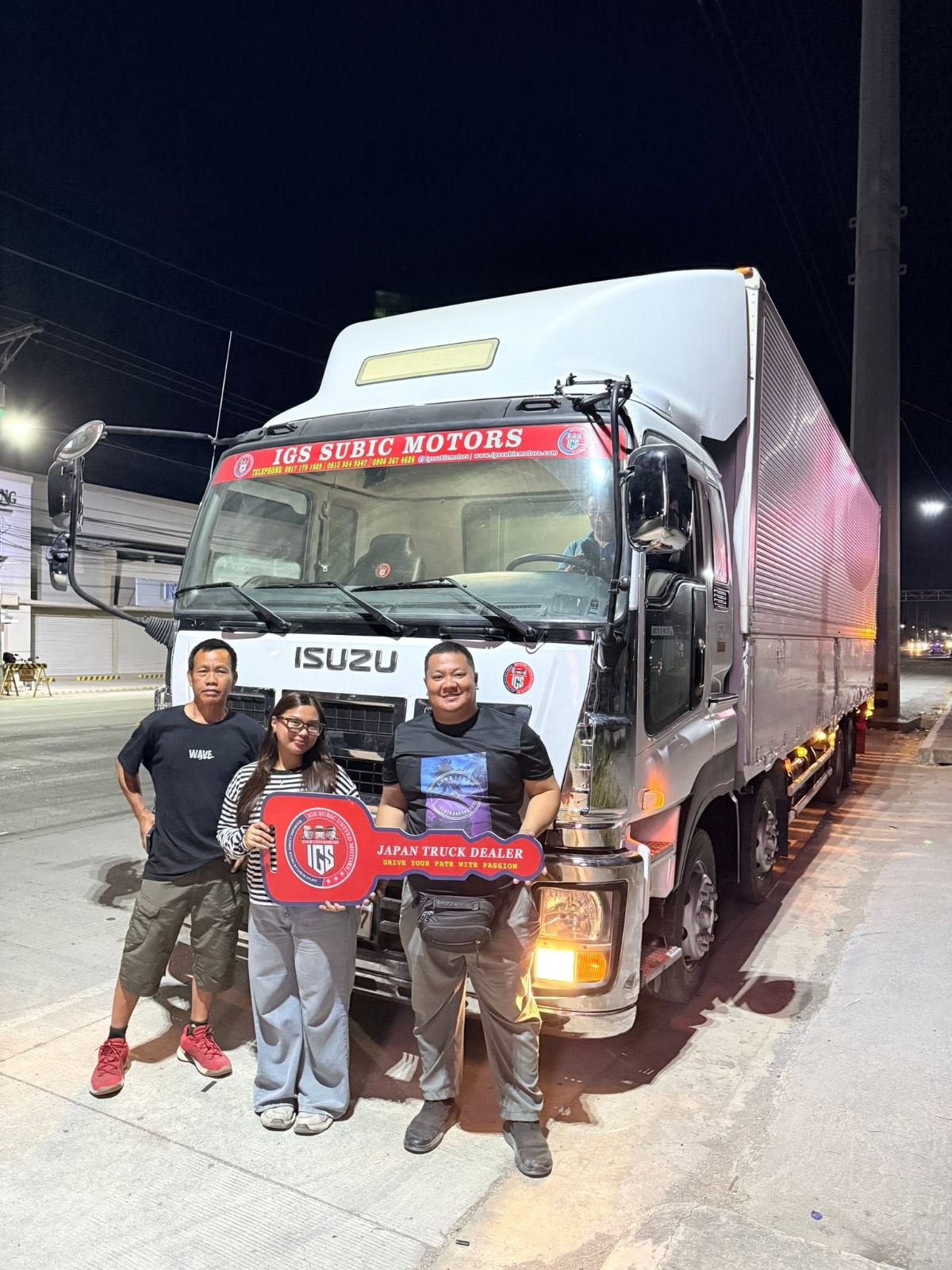 Truck sold and delivered by Subic Motors — 13