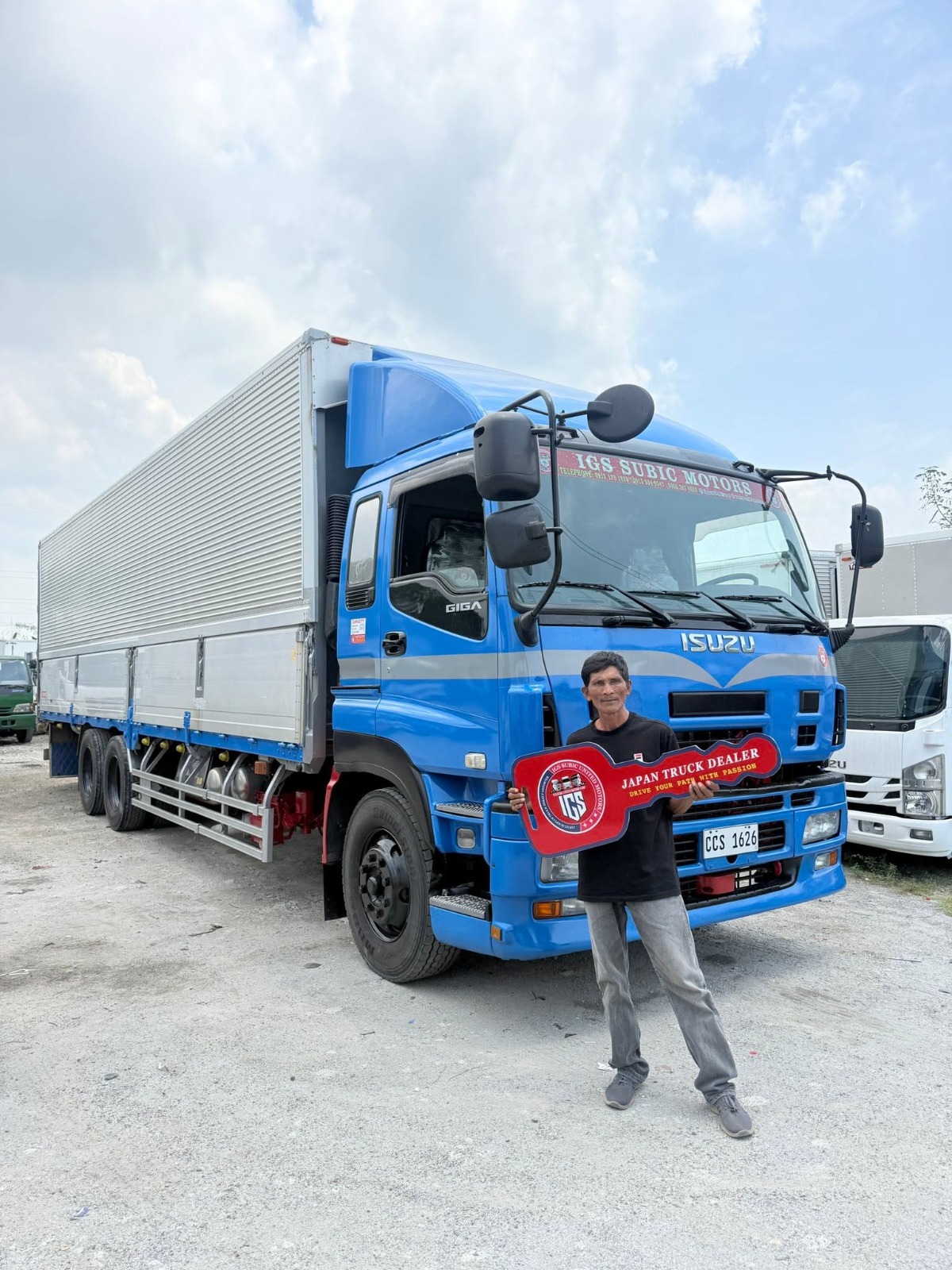 Truck sold and delivered by Subic Motors — 15