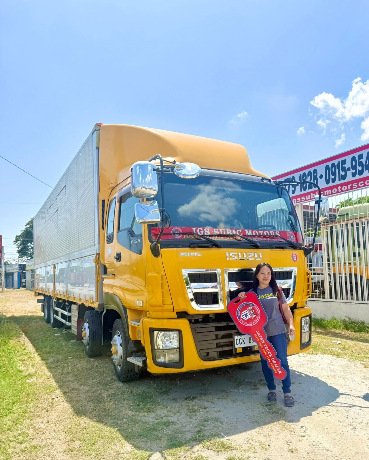 Truck sold and delivered by Subic Motors — 7